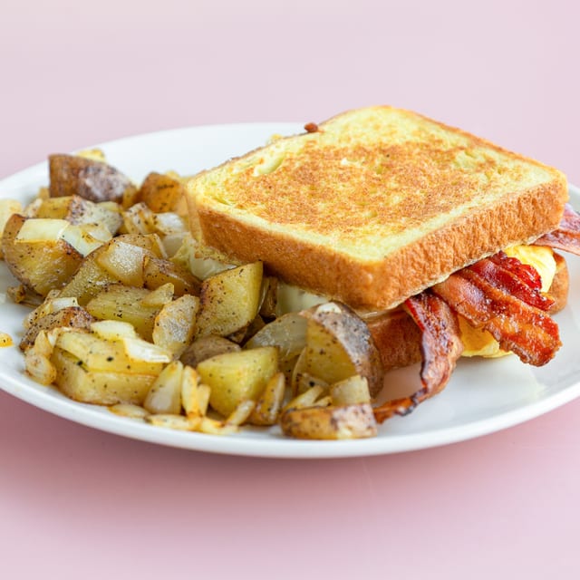 French Toast Breakfast Sandwich.