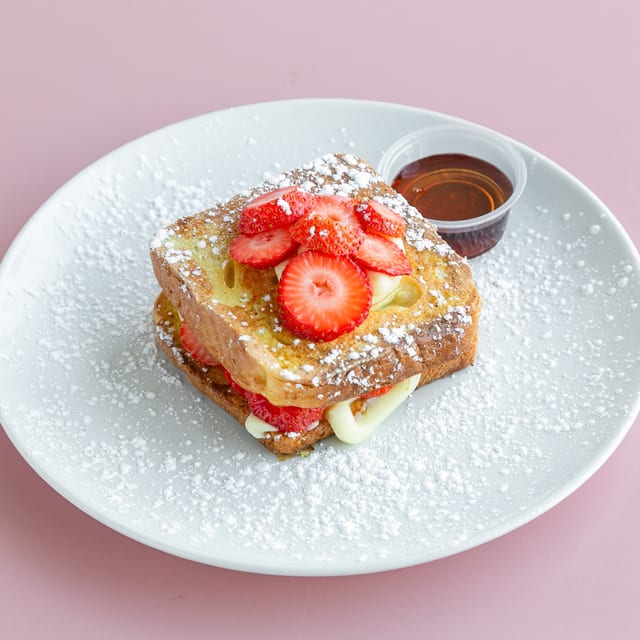 Bavarian Stuffed French Toast.