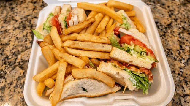 Sliced Turkey Club.